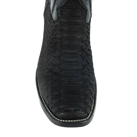 DUBAI PYTHON NOBUCK NEGRO