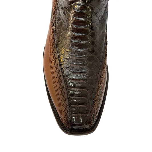 JEFE PYTHON BRILLO TABACO