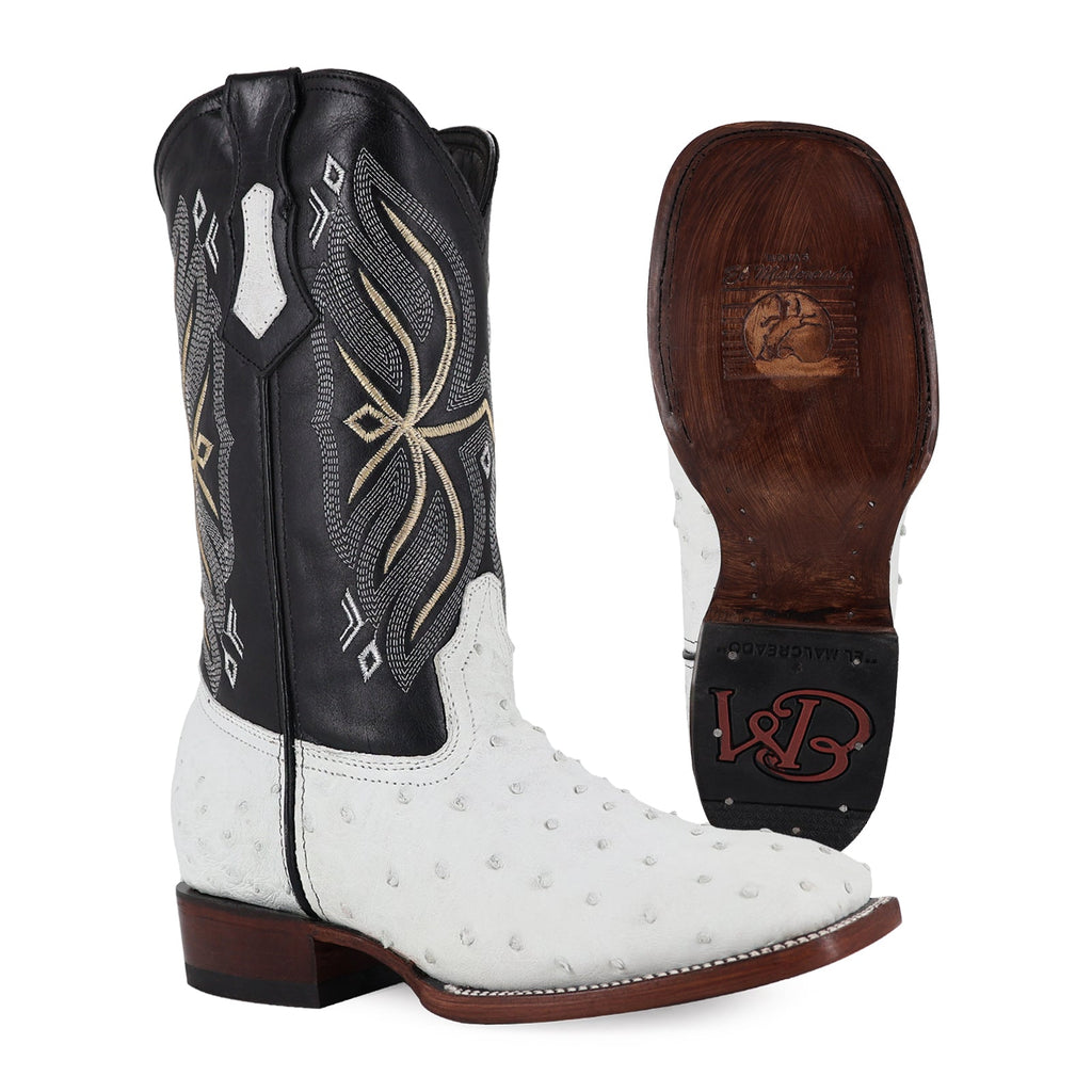BULL DOG AVESTRUZ BLANCO