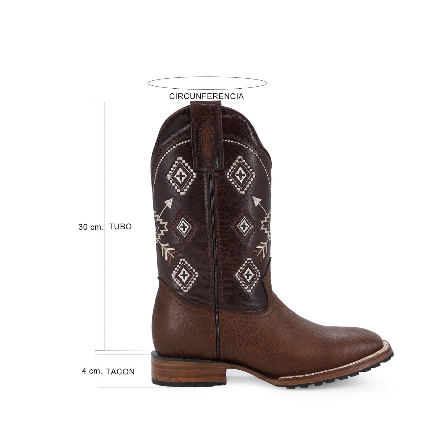 BULL DOG BUFALO CHOCOLATE SUELA TRUCK