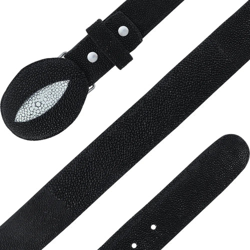 CINTO HOMBRE MANTARRAYA NEGRO