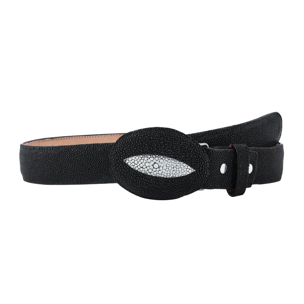 CINTO HOMBRE MANTARRAYA NEGRO